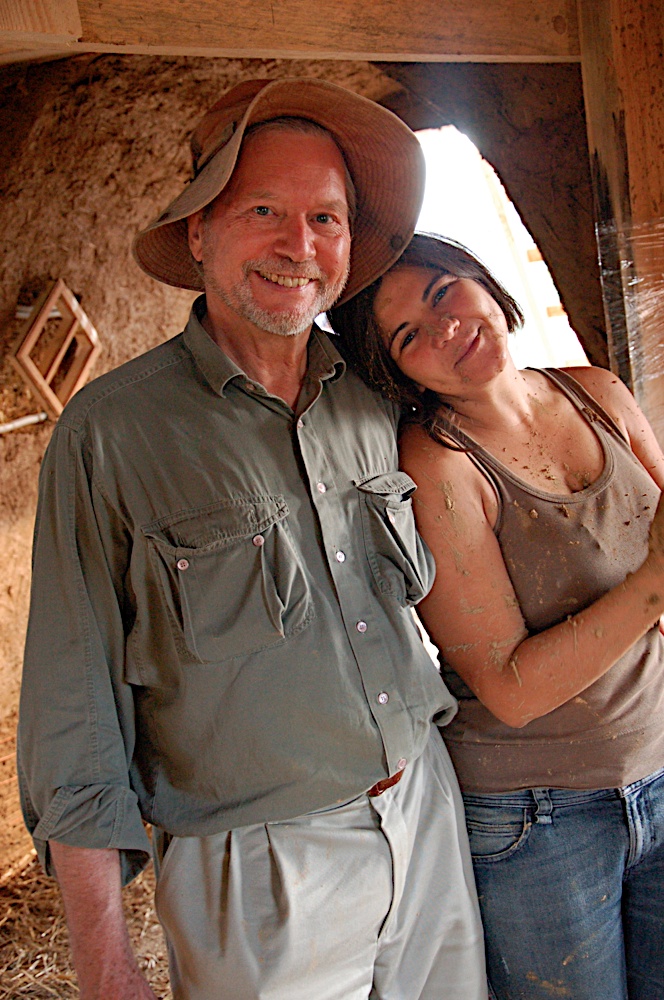 Strawbale Dome na Eslováquia