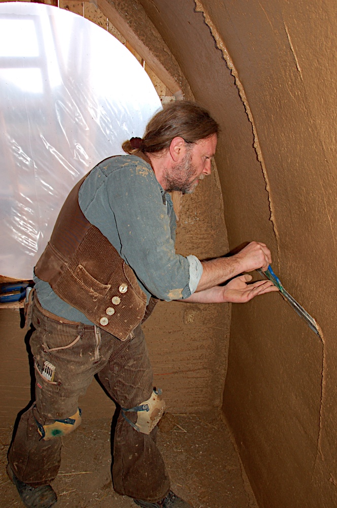 Strawbale Dome na Eslováquia