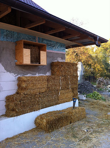 Strawbale Wrapping