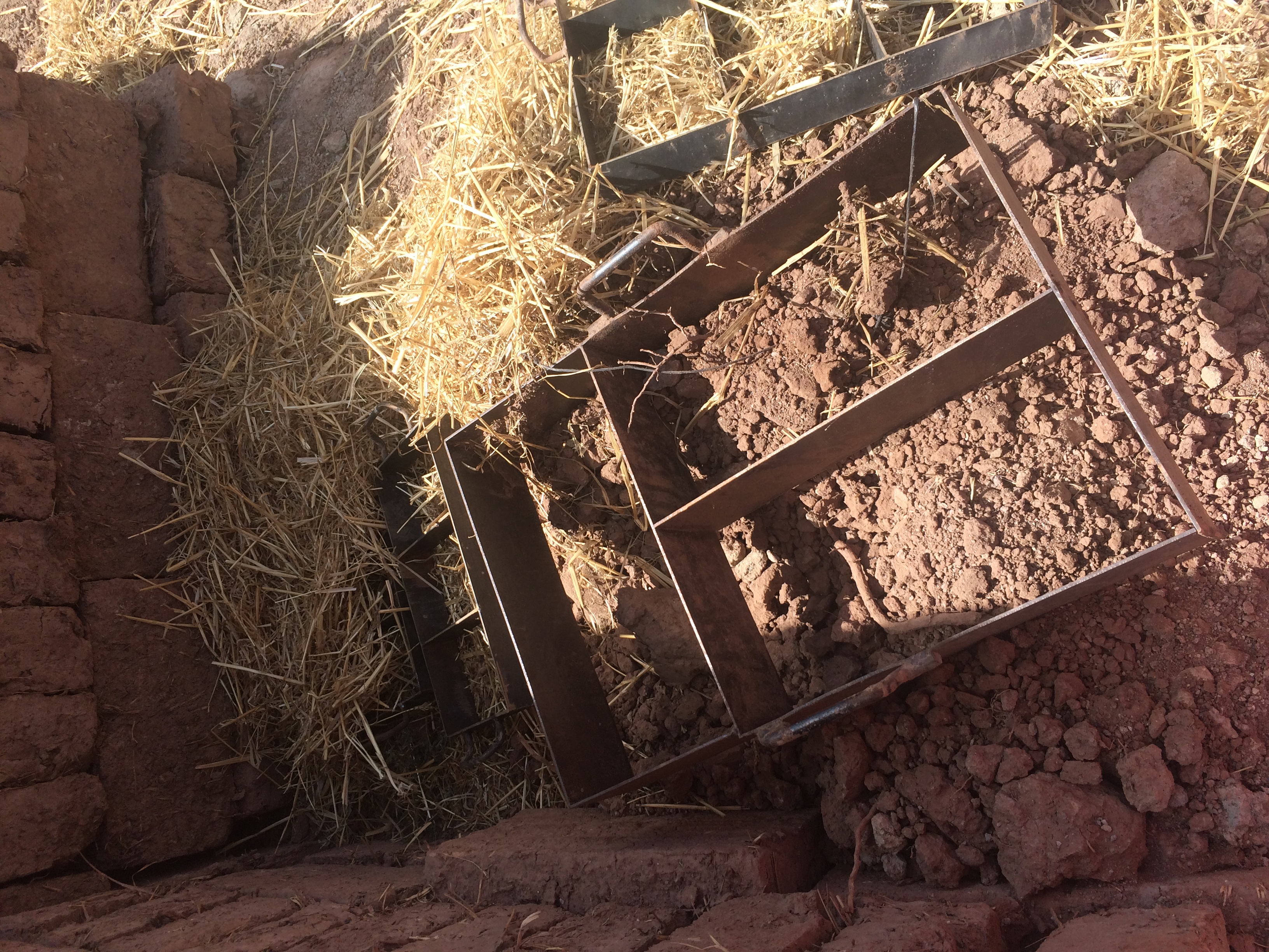 Obra de terra em Marrocos