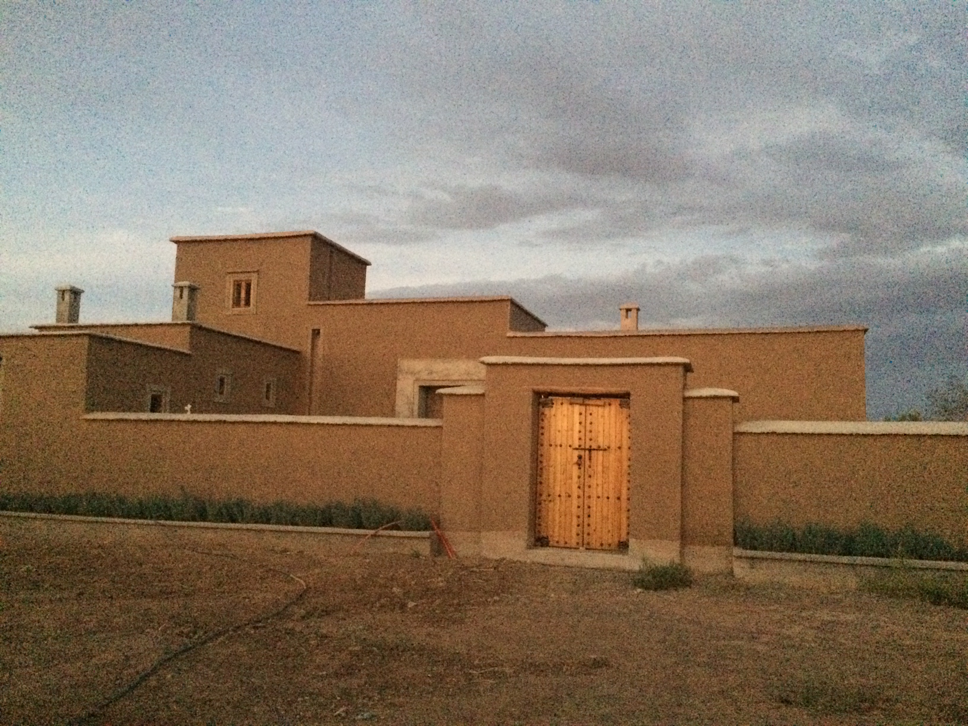 Obra de terra em Marrocos