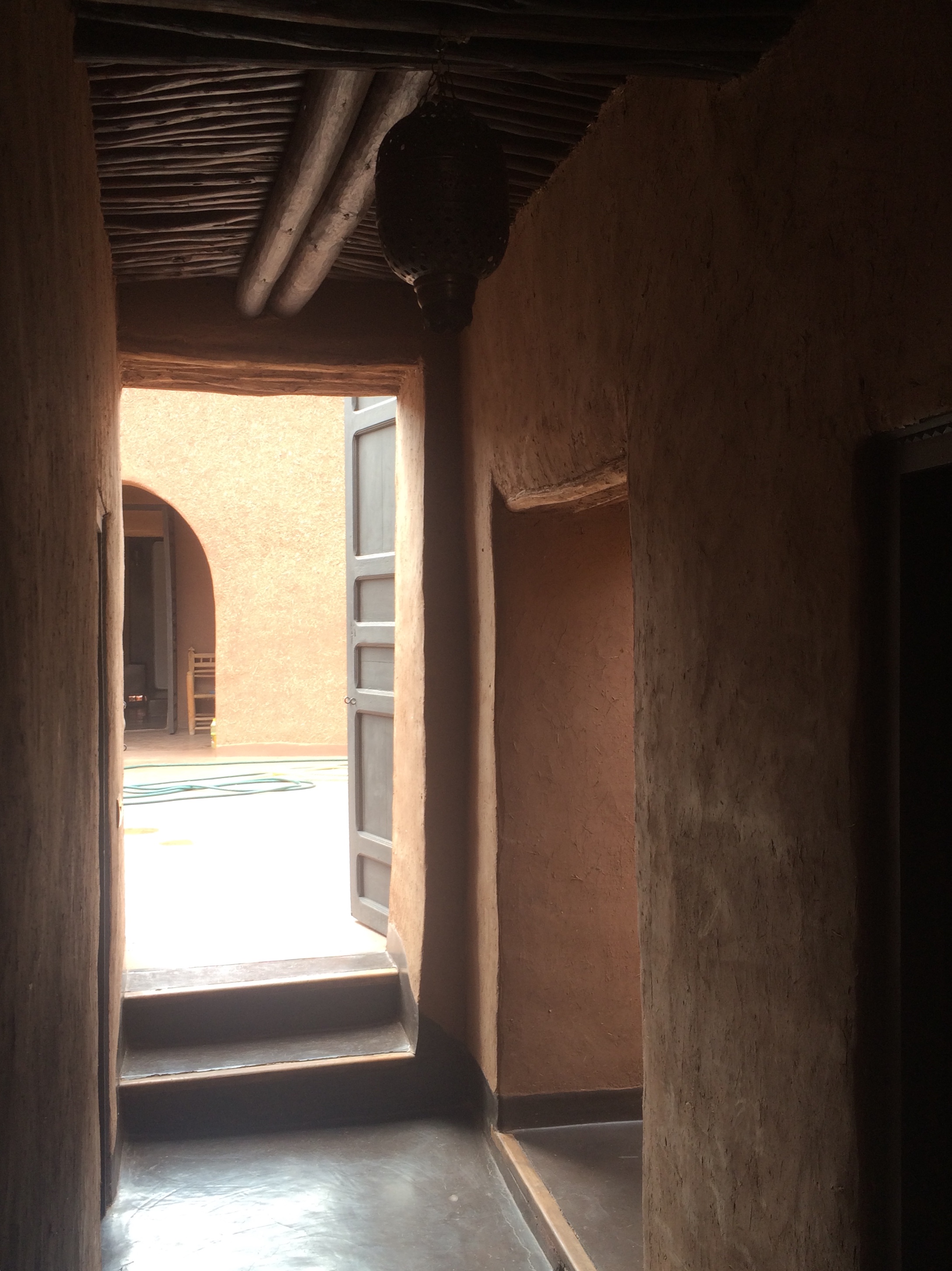 Obra de terra em Marrocos