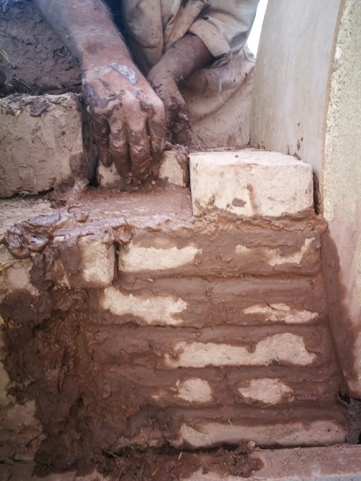 Obra de terra em Marrocos