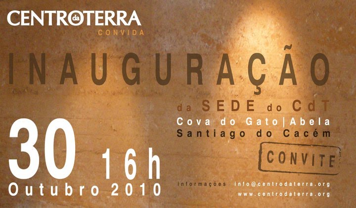 Inauguração da Sede do Centro da Terra - 30 de Outubro